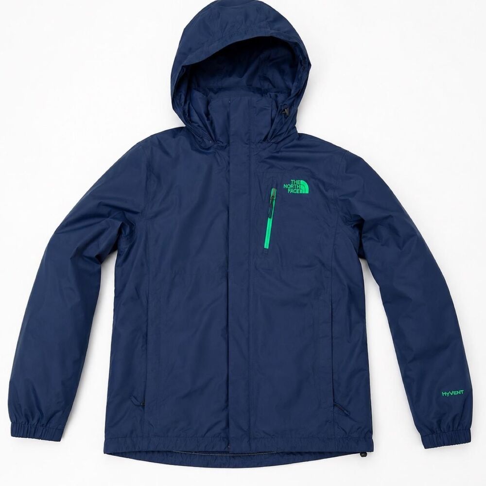 The North Face HyVent waterproof shell/rain jacket